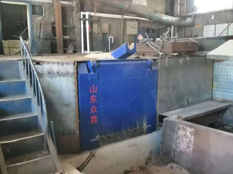 中頻熔化爐客戶使用現場